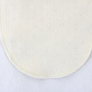 1 Pair Reusable Washable Underarm Armpit Sweat Absorbing Pads Shieds White