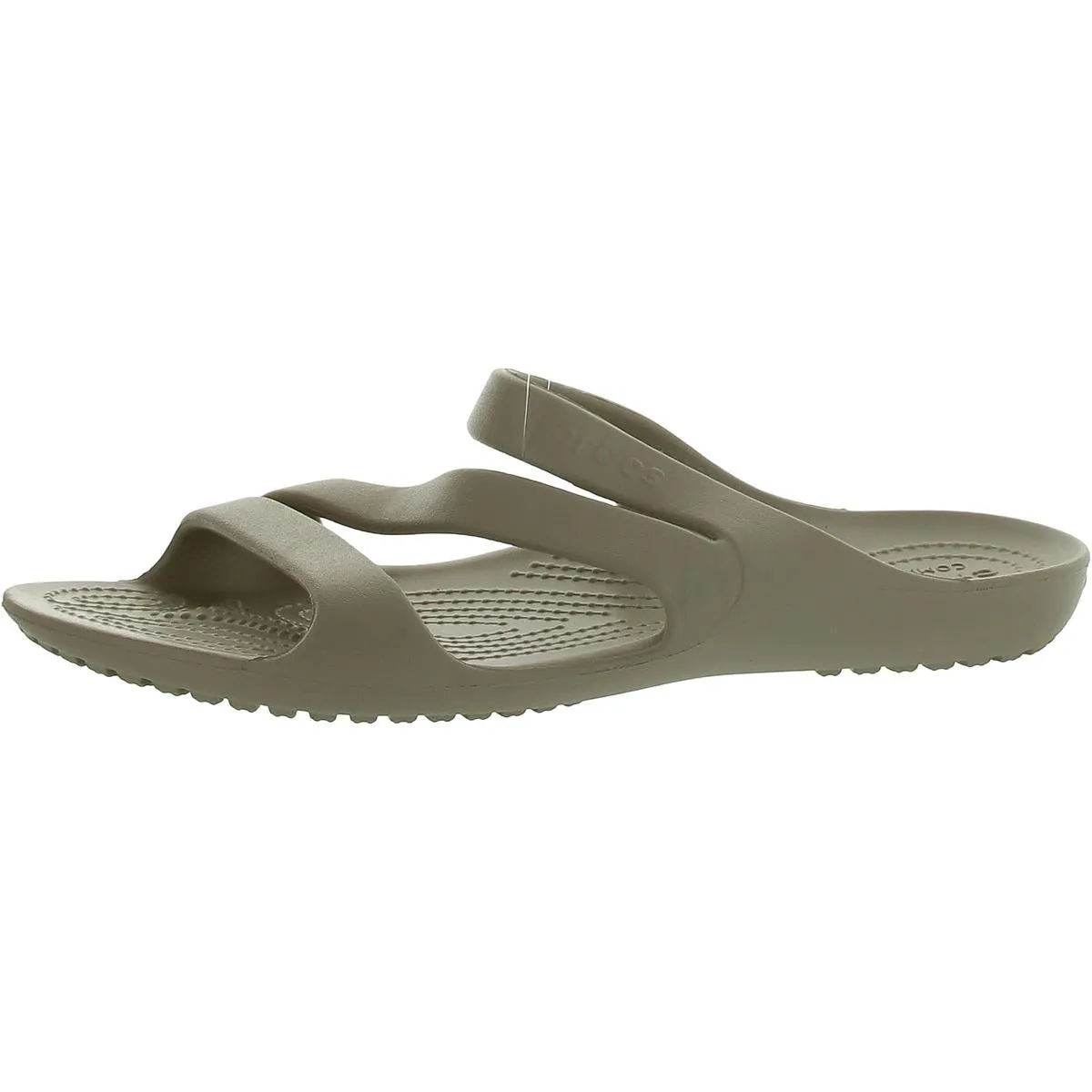 Crocs Womens Mellowrecovery Slip On Slides Strappy Sandals