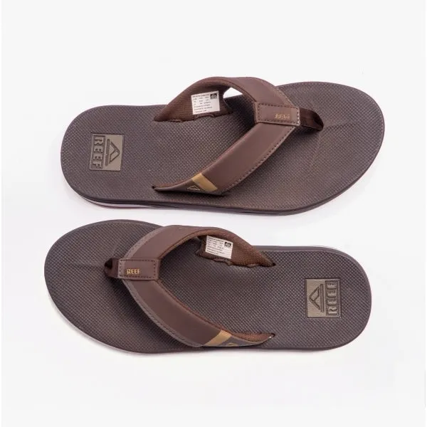 FANNING LOW Mens Flip-Flops Brown