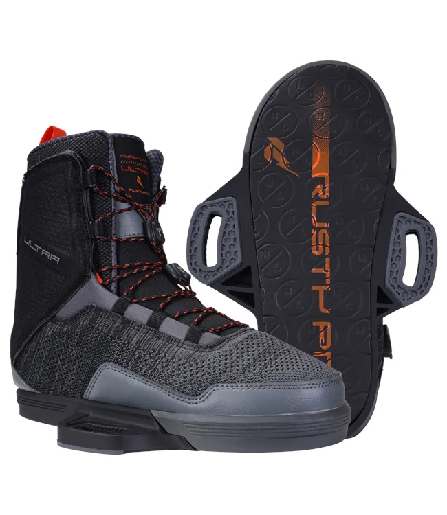 Hyperlite Rusty Pro Wakeboard Package with Ultra Boots (2024)