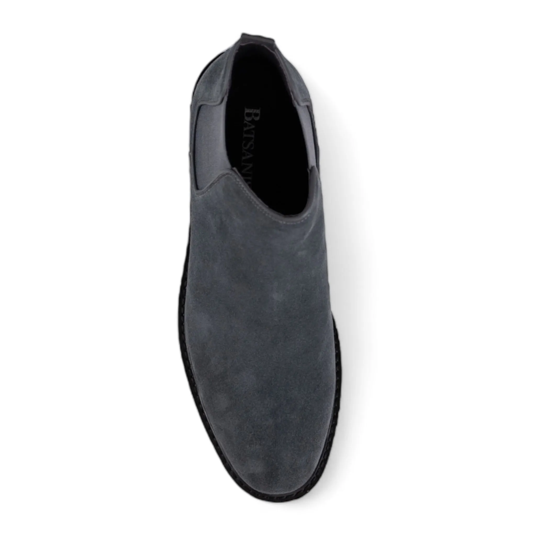 Jenaro Grey Suede Chelsea Boots