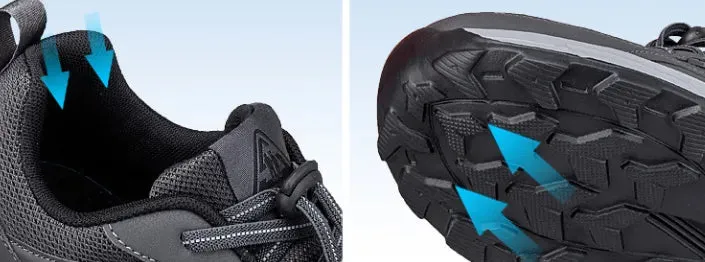 Leather Waterproof Walking Shoes Non-slip