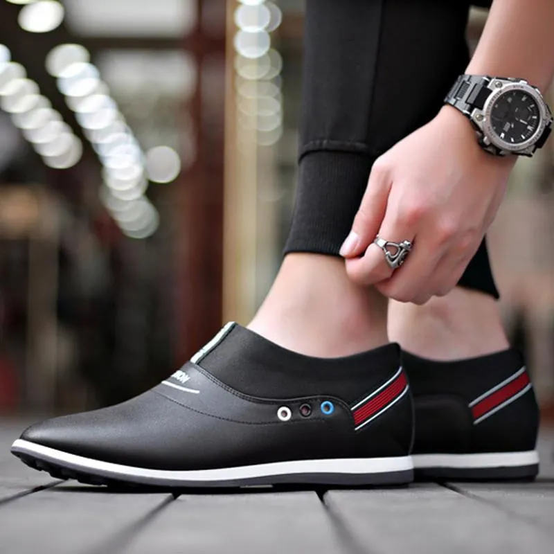 Men's Casual Leather Shoes Non-slip Loafers