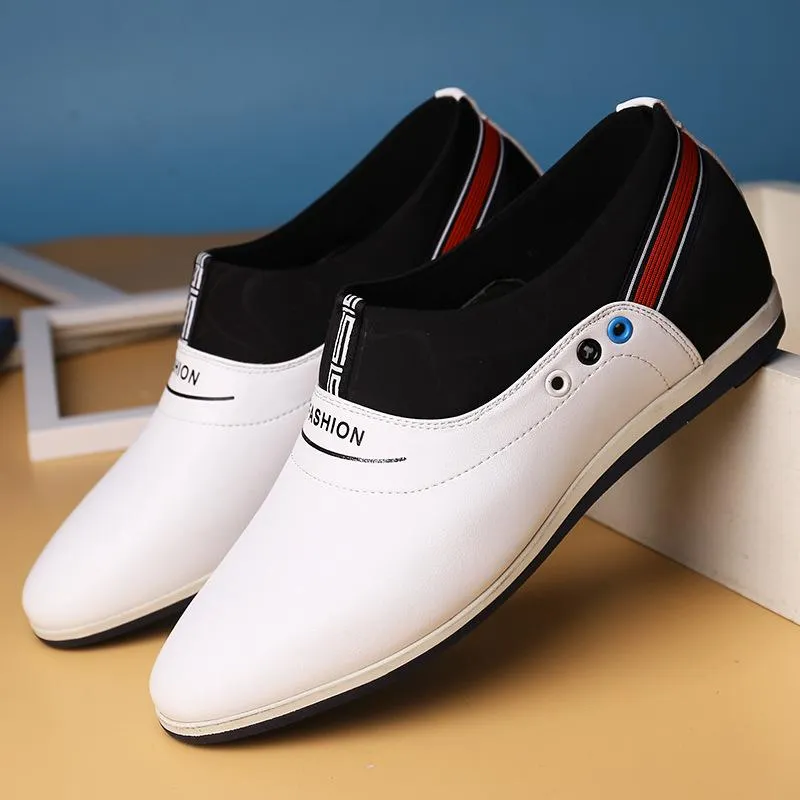 Men's Casual Leather Shoes Non-slip Loafers