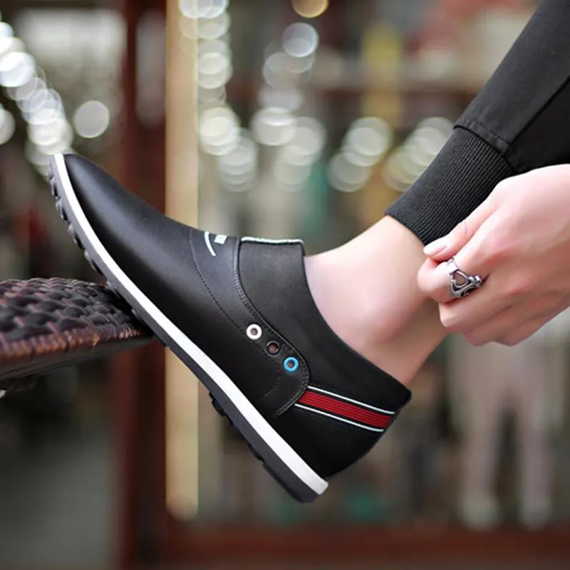 Men's Casual Leather Shoes Non-slip Loafers