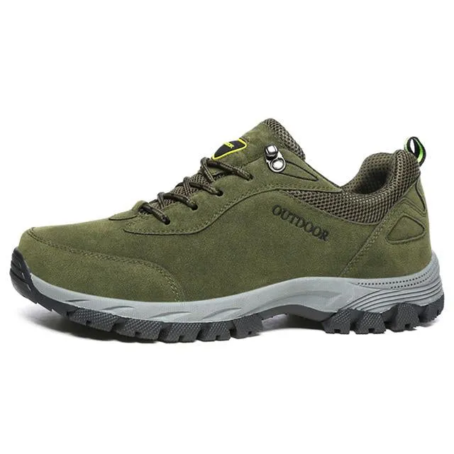 Plus Size Comfortable Outdoor Hiking Non-Slip Men's Sneakers