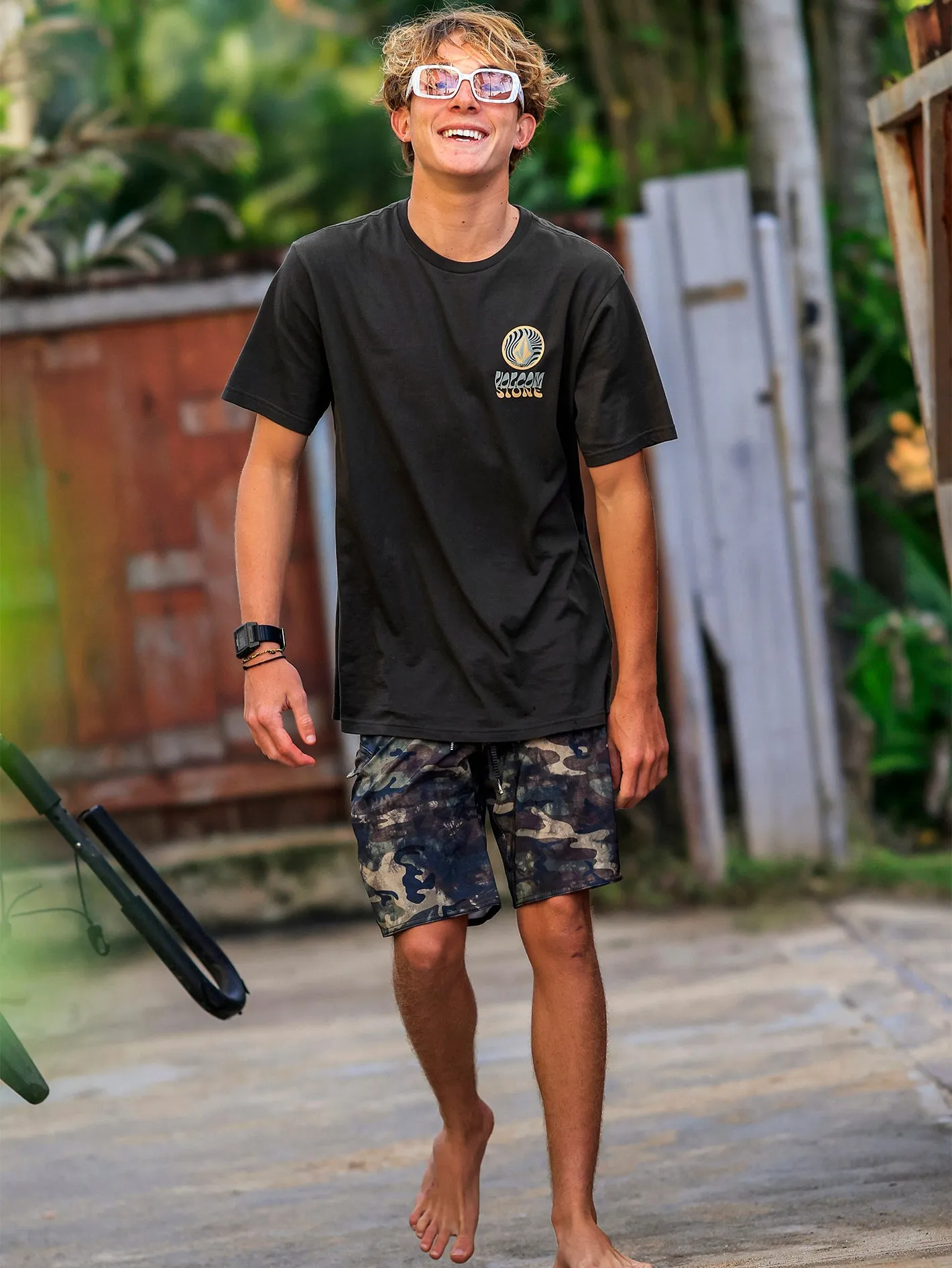 Psychbox Short Sleeve Tee - Vintage Black