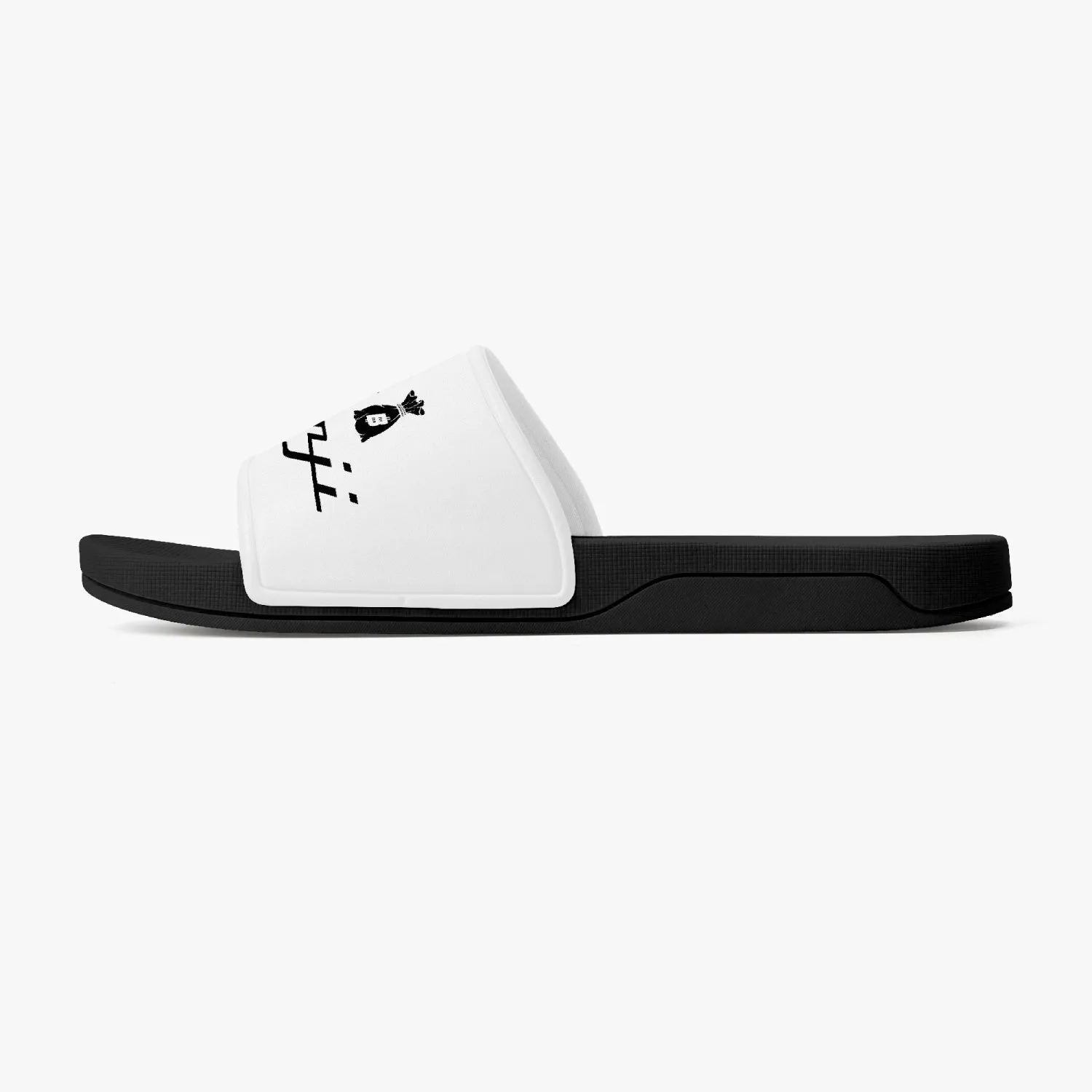 "Original Benji" Black/White (Black logo) Slides