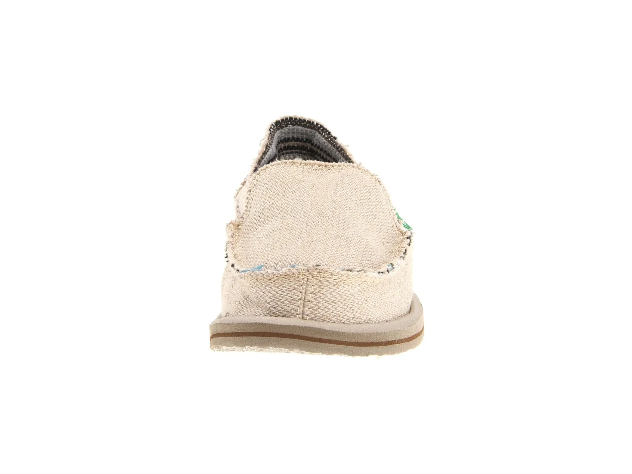 Sanuk Donna Hemp Natural Slip On Rounded Closed Toe Casual Comfortable Loafer