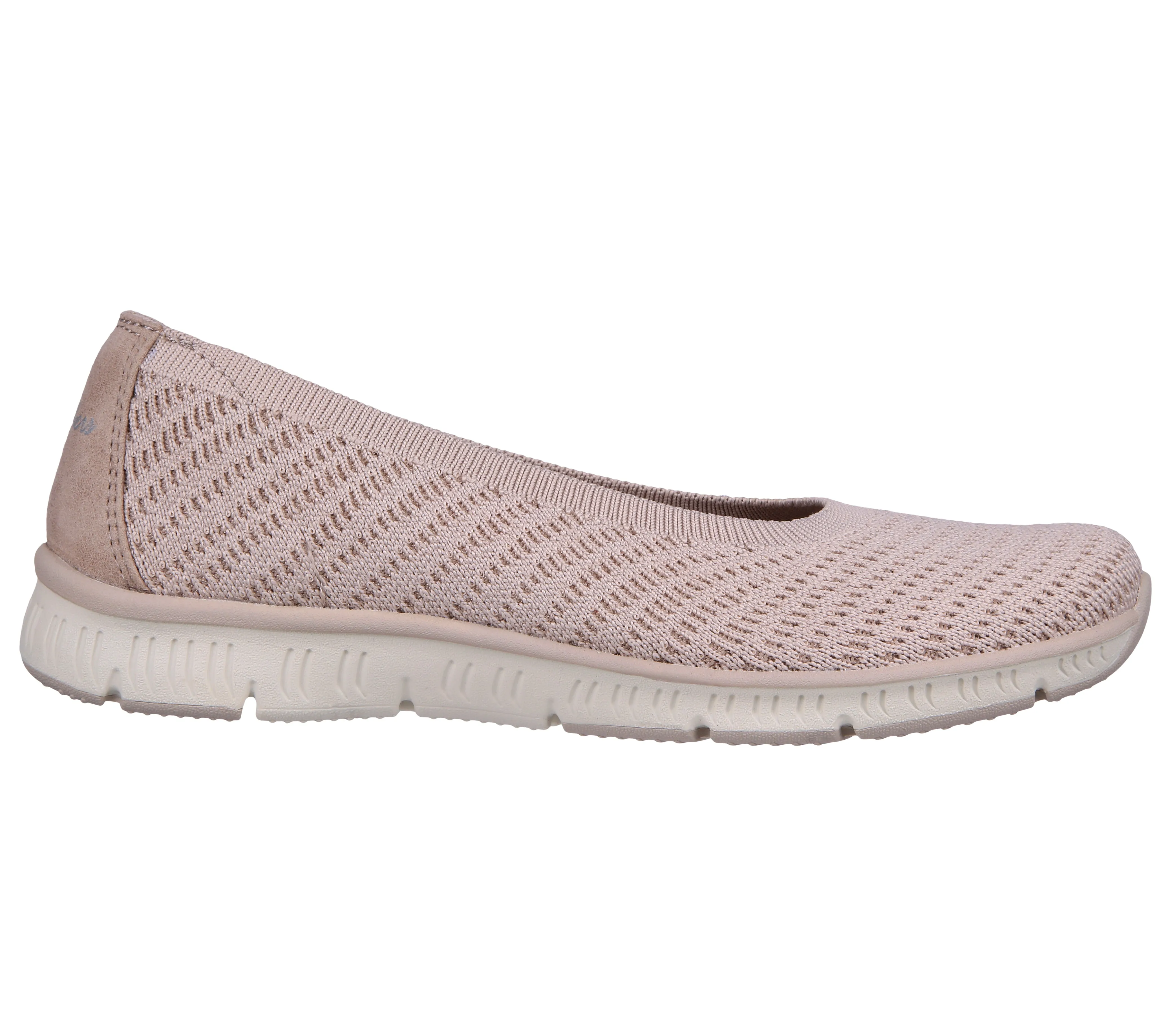 Skechers Womens 100360/TPE Taupe Eco Friendly Casual Slip On Shoes