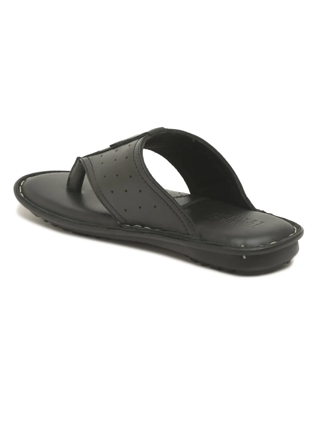 Teakwood Genuine Leather Men Sandal