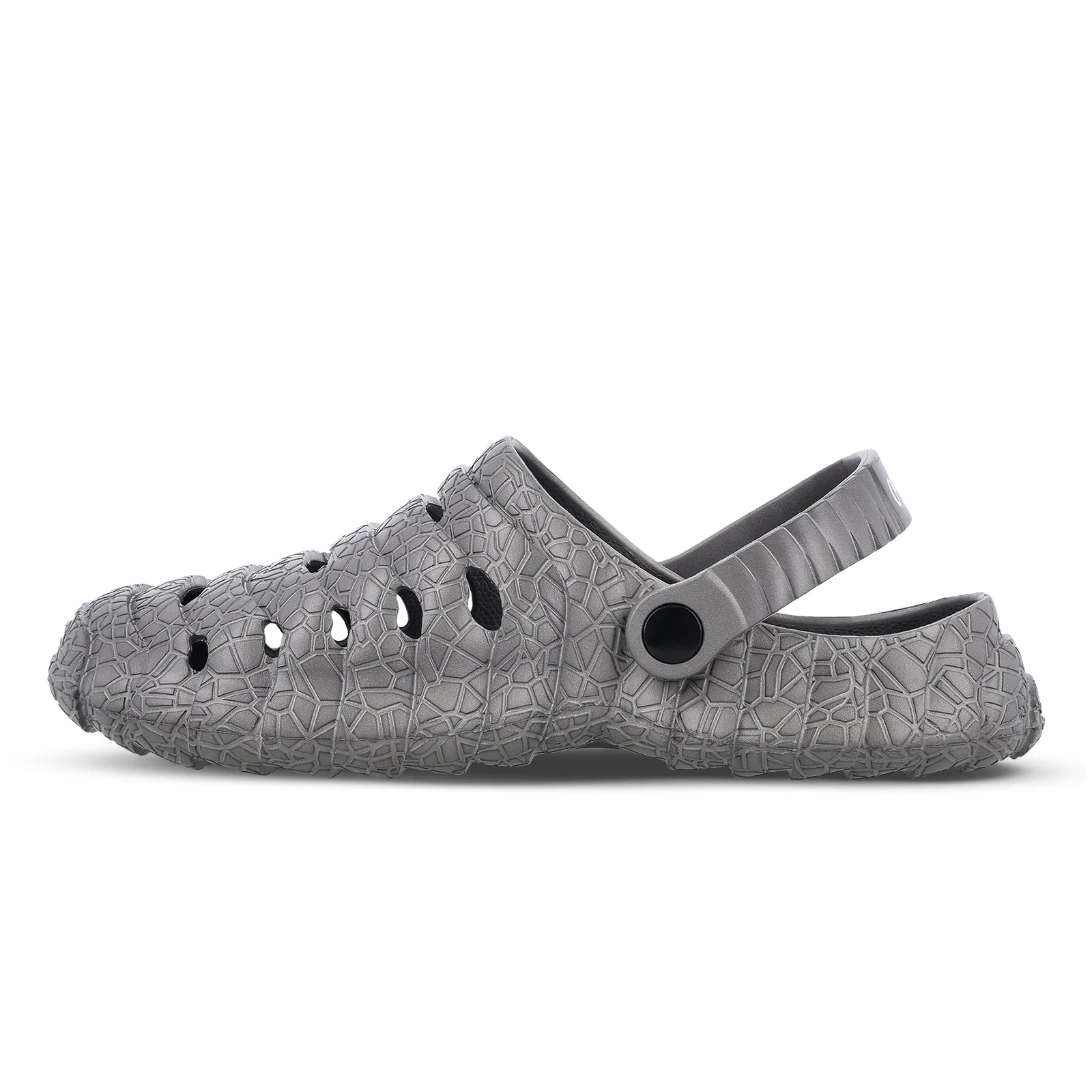 Walkaroo Men's Clogs  - WC8761 Dark Grey