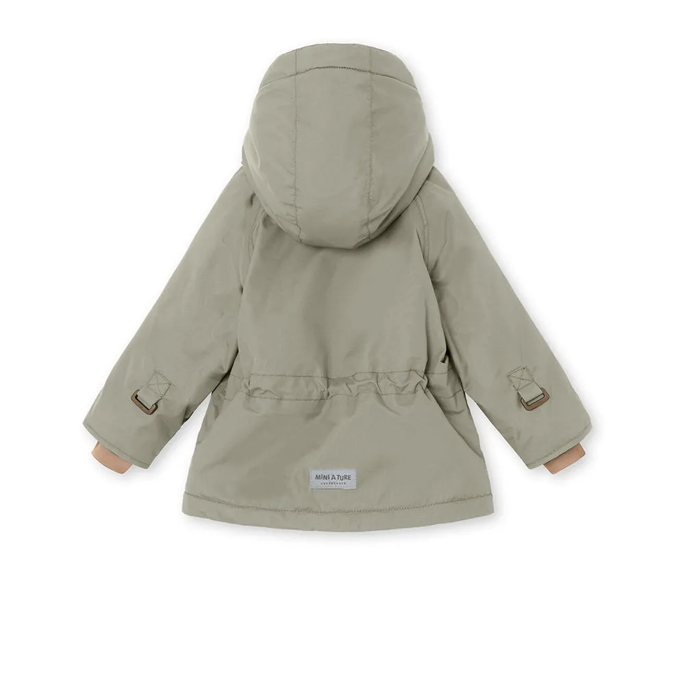 Wally Fleece Lined Winter Jacket. GRS Vert