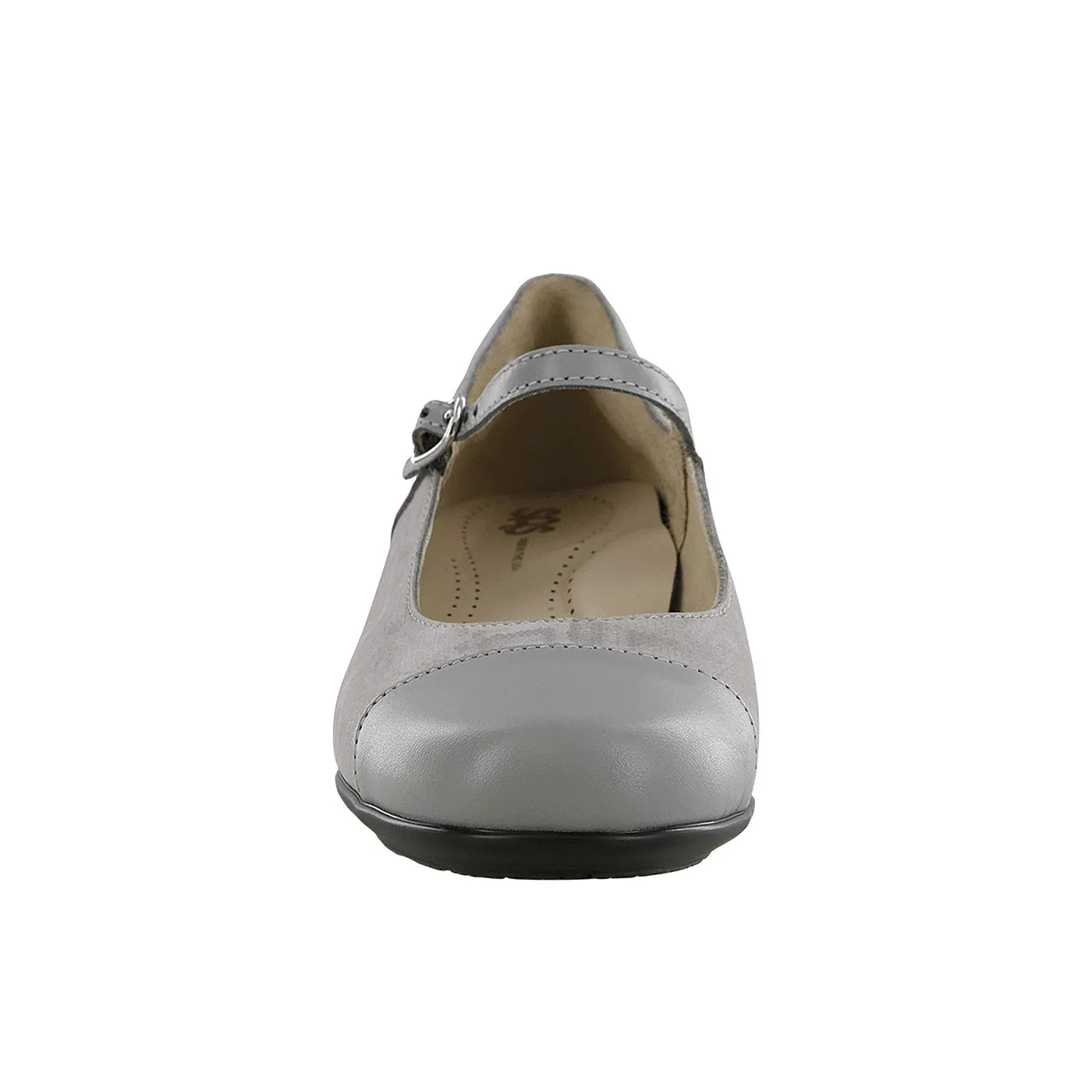 Women's Isabel Mary Jane Heel Grigio Snake